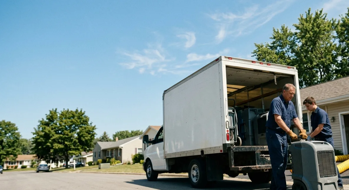 Water Damage Cleanup in Prairie Creek, IN near me
